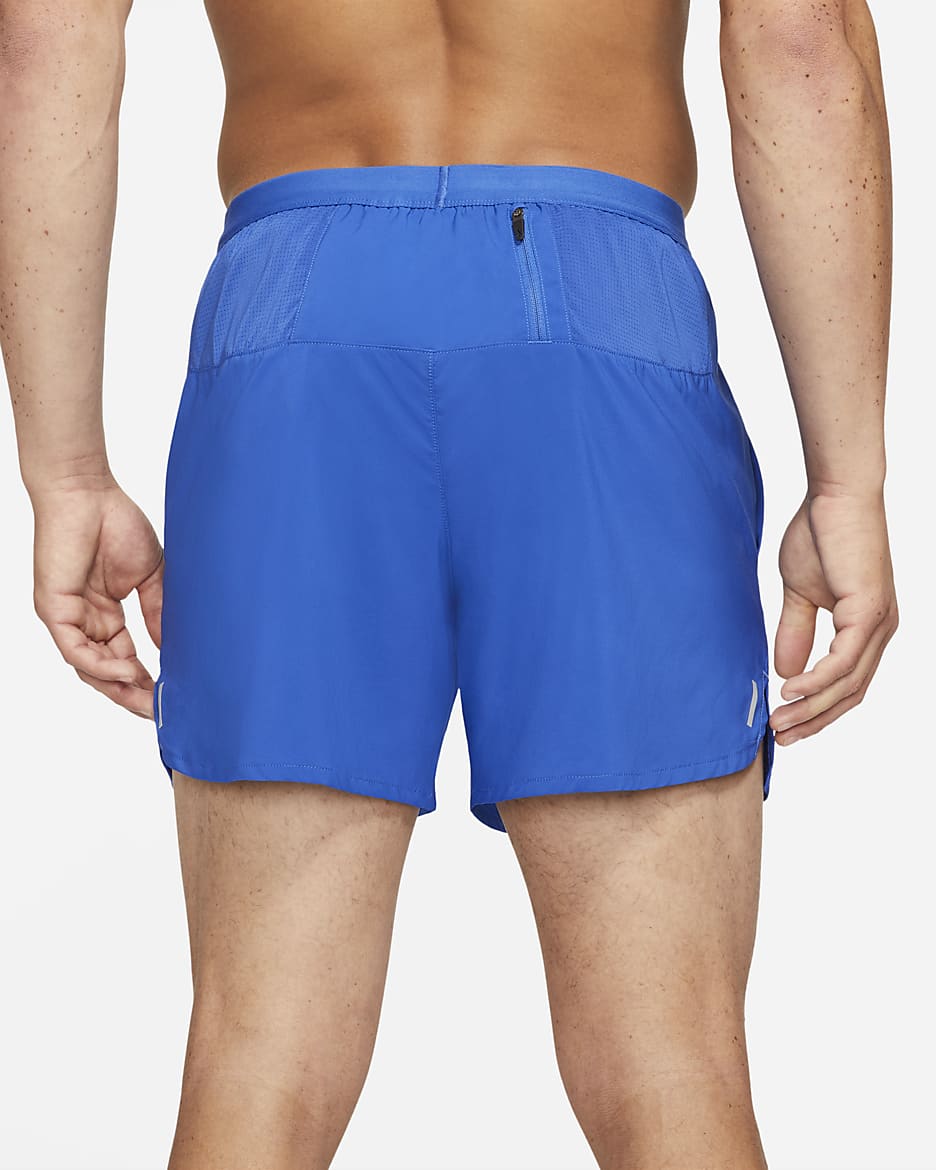 Nike Flex Stride 5 Brief Shorts Blue S Man